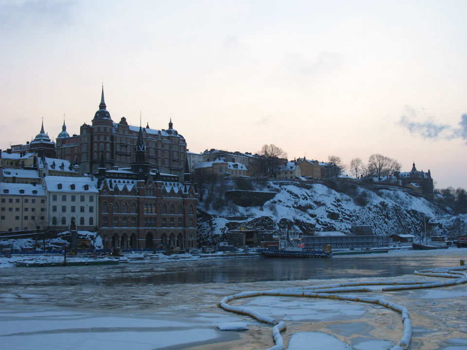 Stockholm in the winter.
